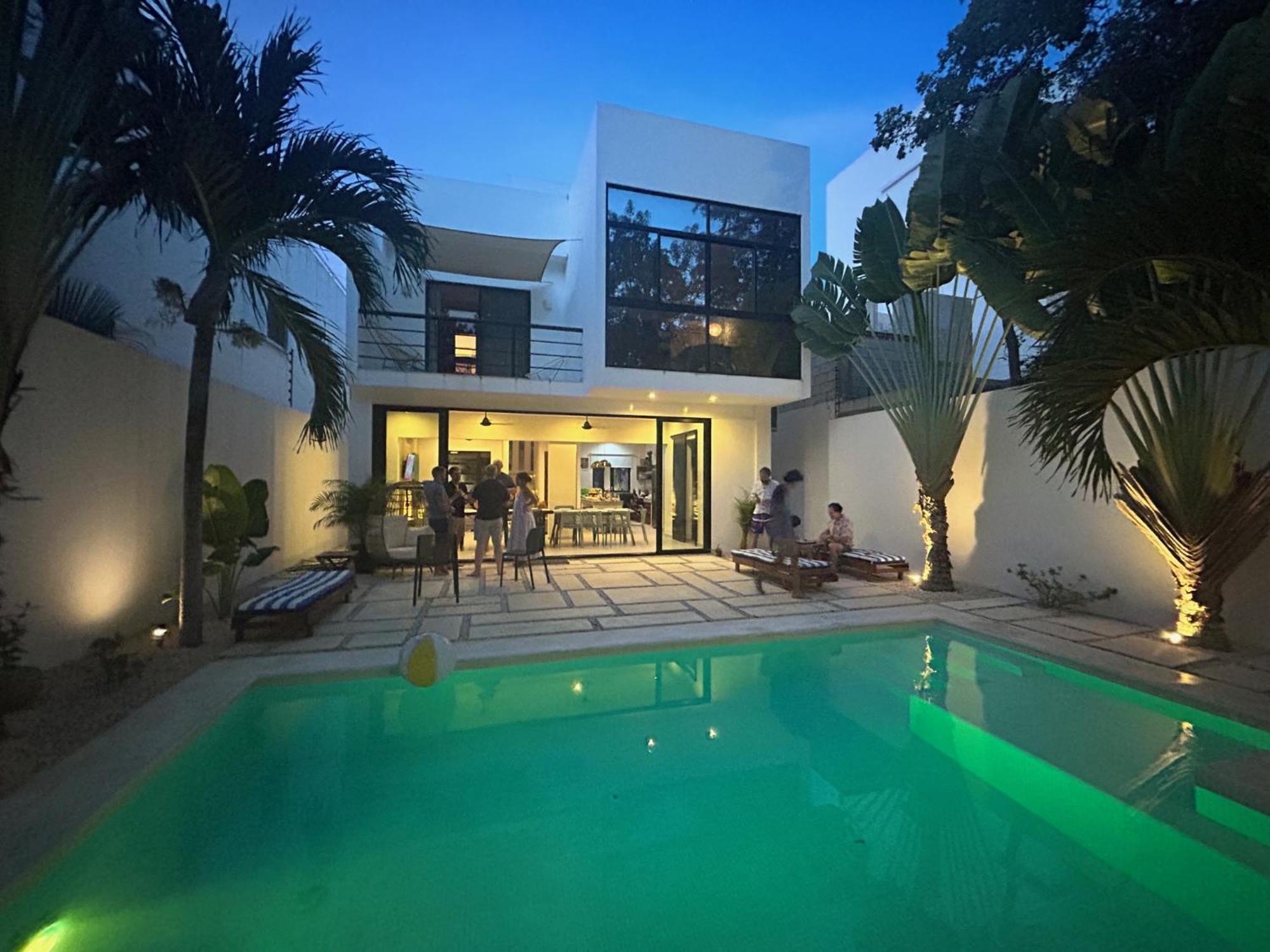 טולום Wonderful Tropical Home 3Br, Garden, Private Pool. מראה חיצוני תמונה