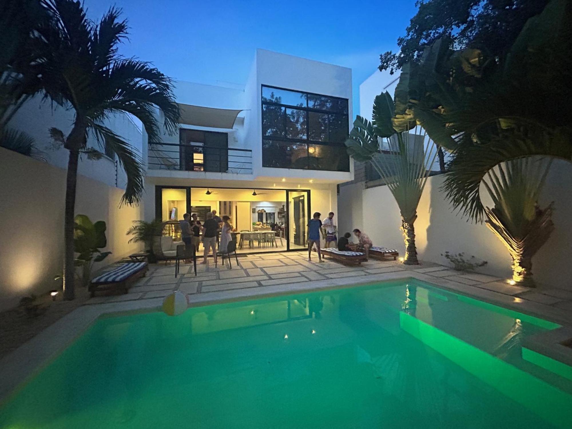 טולום Wonderful Tropical Home 3Br, Garden, Private Pool. מראה חיצוני תמונה