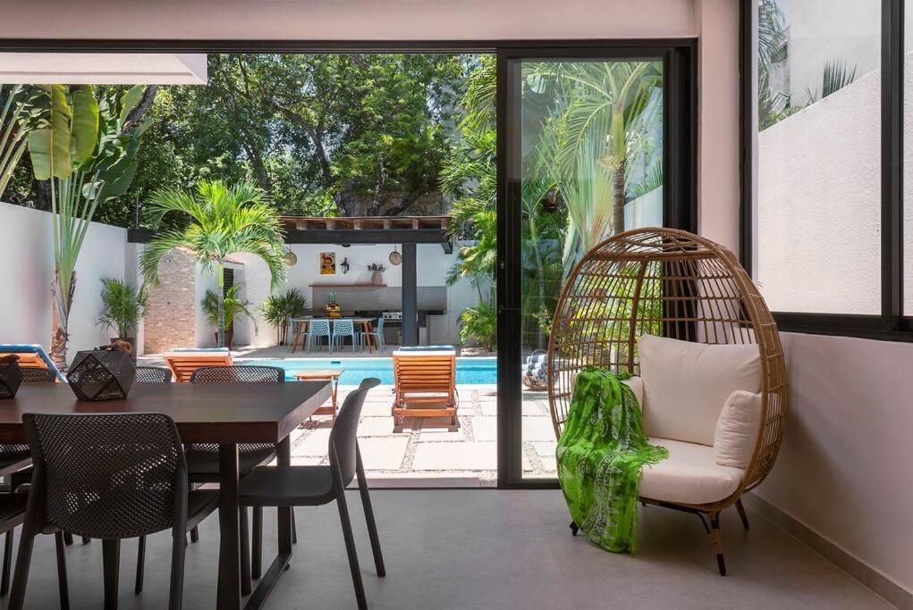 טולום Wonderful Tropical Home 3Br, Garden, Private Pool. מראה חיצוני תמונה