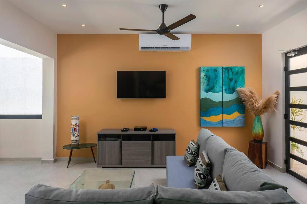 טולום Wonderful Tropical Home 3Br, Garden, Private Pool. מראה חיצוני תמונה