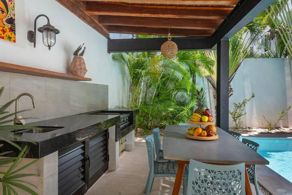 טולום Wonderful Tropical Home 3Br, Garden, Private Pool. מראה חיצוני תמונה